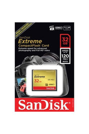 SanDisk Extreme Compact Flash UDMA 7 SDCFXSB-032G-G46 32 GB Hafıza Kartı Outlet