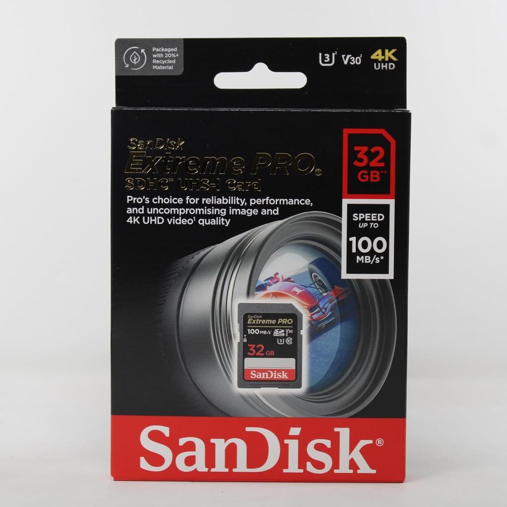 SanDisk 32 GB Extreme Pro SDHC UHS-I SDSDXXG-032G-GN4IN Hafıza Kartı - Outlet