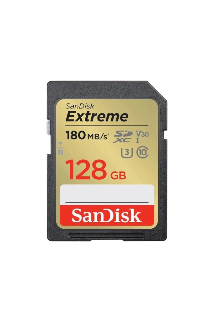 SanDisk Extreme SDSDXVA-128G-GNCIN Class 10 UHS-I U3 V30 128 GB Hafıza Kartı Outlet