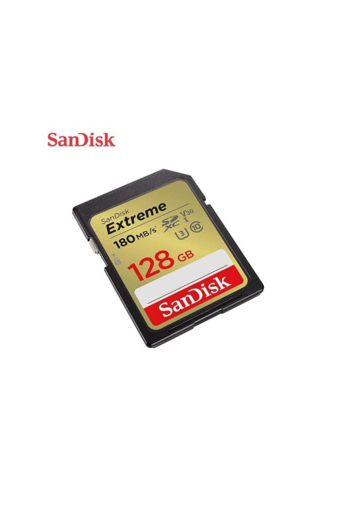 SanDisk Extreme SDSDXVA-128G-GNCIN Class 10 UHS-I U3 V30 128 GB Hafıza Kartı Outlet