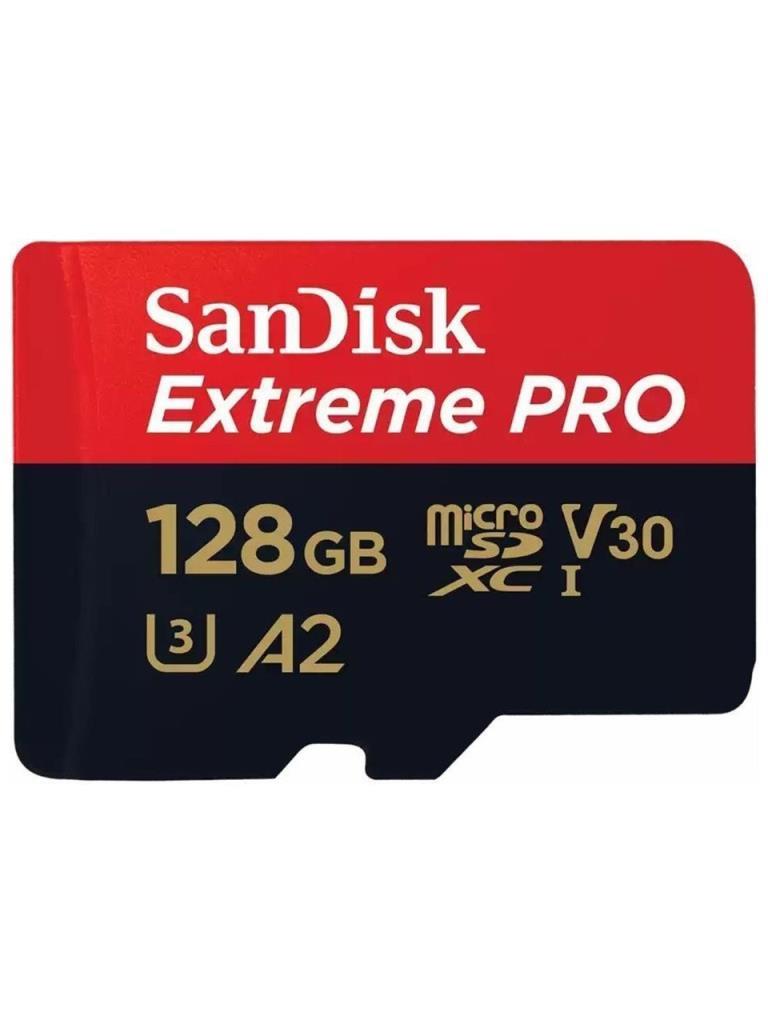 Sandisk 128GB 200MB/s Extreme Pro MicroSD Hafıza Kartı