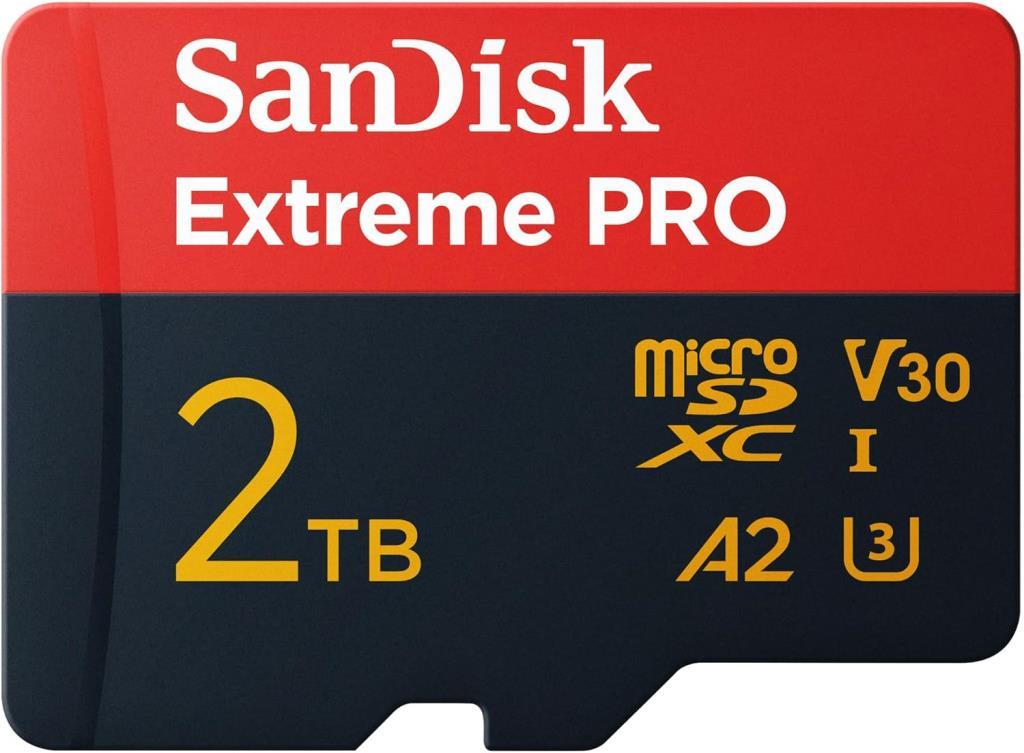 SanDisk Extreme Pro SDSQXCD-2T00-GN6MA UHS-I A2 V30 2 TB Micro SD Kart - TEŞHİR