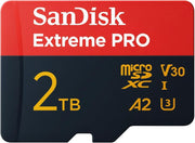 SanDisk Extreme Pro SDSQXCD-2T00-GN6MA UHS-I A2 V30 2 TB Micro SD Kart - TEŞHİR