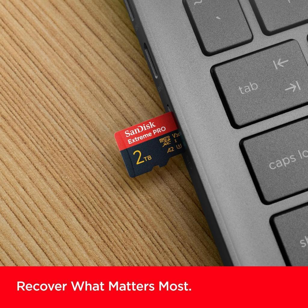 SanDisk Extreme Pro SDSQXCD-2T00-GN6MA UHS-I A2 V30 2 TB Micro SD Kart - TEŞHİR
