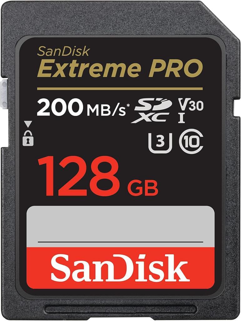Sandisk Extreme Pro 128GB 200MB/S Sdxc Hafıza Kart Teşhir