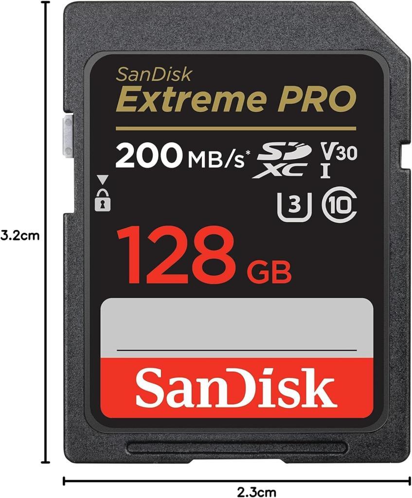 SanDisk Extreme Pro SDSDXXD-128G-GN4IN Class 10 UHS-I U3 V30 128 GB Hafıza Kartı