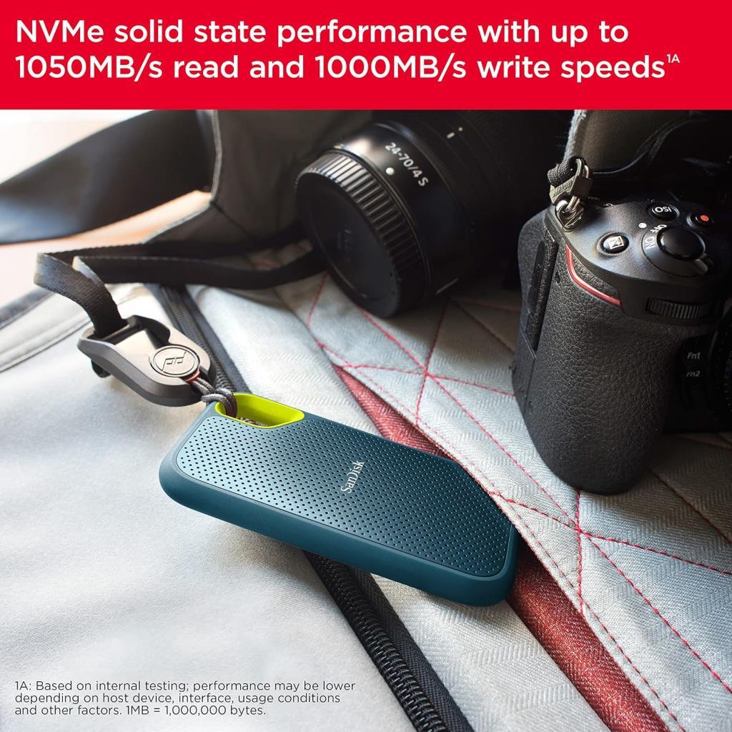 SanDisk Extreme V2 SDSSDE61-2T00-G25M USB 3.2 2 TB Taşınabilir SSD