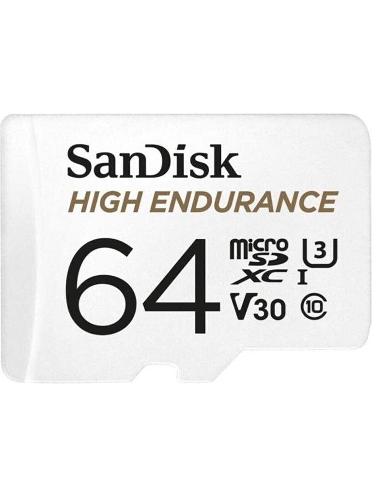 SanDisk High Endurance SDSQQNR-064G-GN6IA Class 10 UHS-I U3 V30 64 GB Micro SD Kart - TEŞHİR