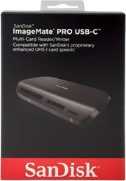 SanDisk ImageMate PRO USB-C Multi-Card Kart Okuyucu SDDR-A631-GNGNN, Siyah Teşhir