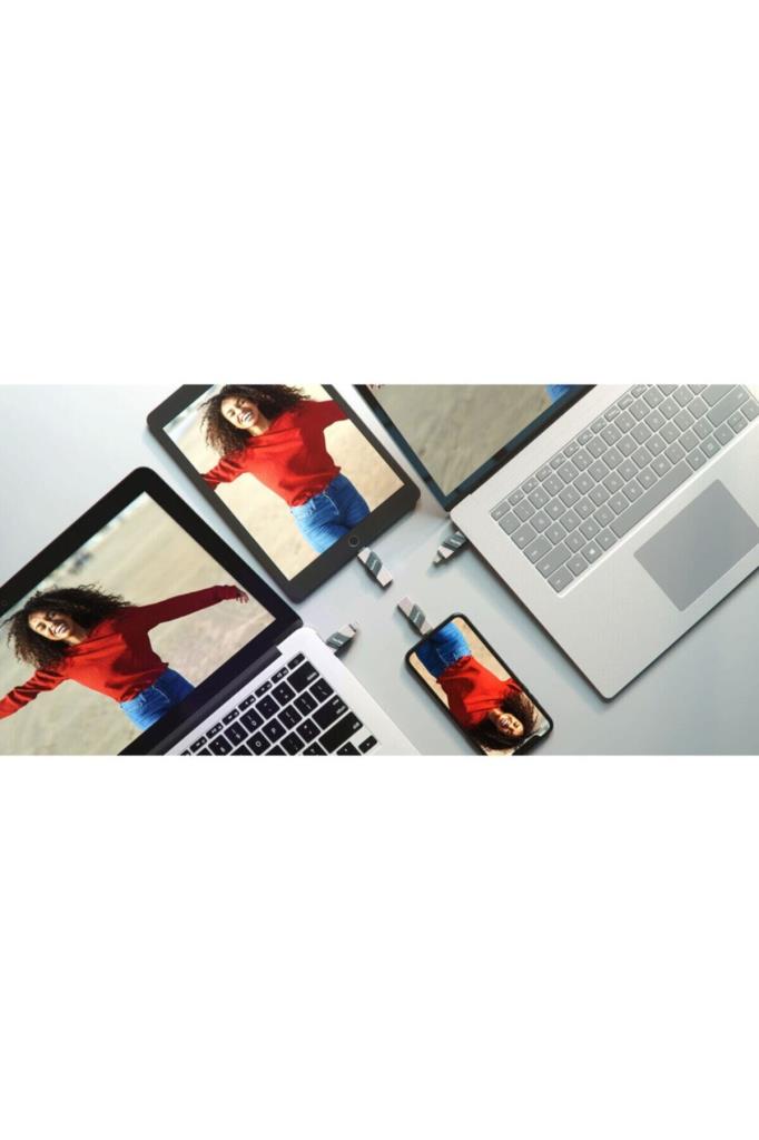 SanDisk iXpand Flash Drive Flip SDIX90N-128G-GN6NE 128 GB Flash Bellek - OUTLET