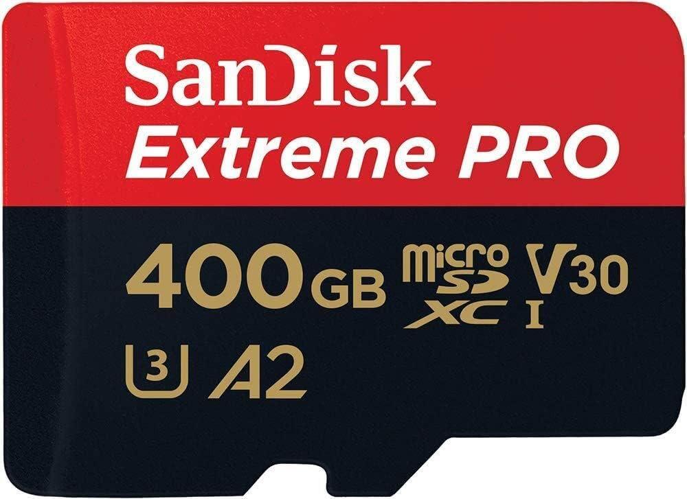 SanDisk Extreme Pro SDSQXCZ-400G-GN6MA Class 10 UHS-I U3 A2 V30 400 GB Micro SD Kart - TEŞHİR