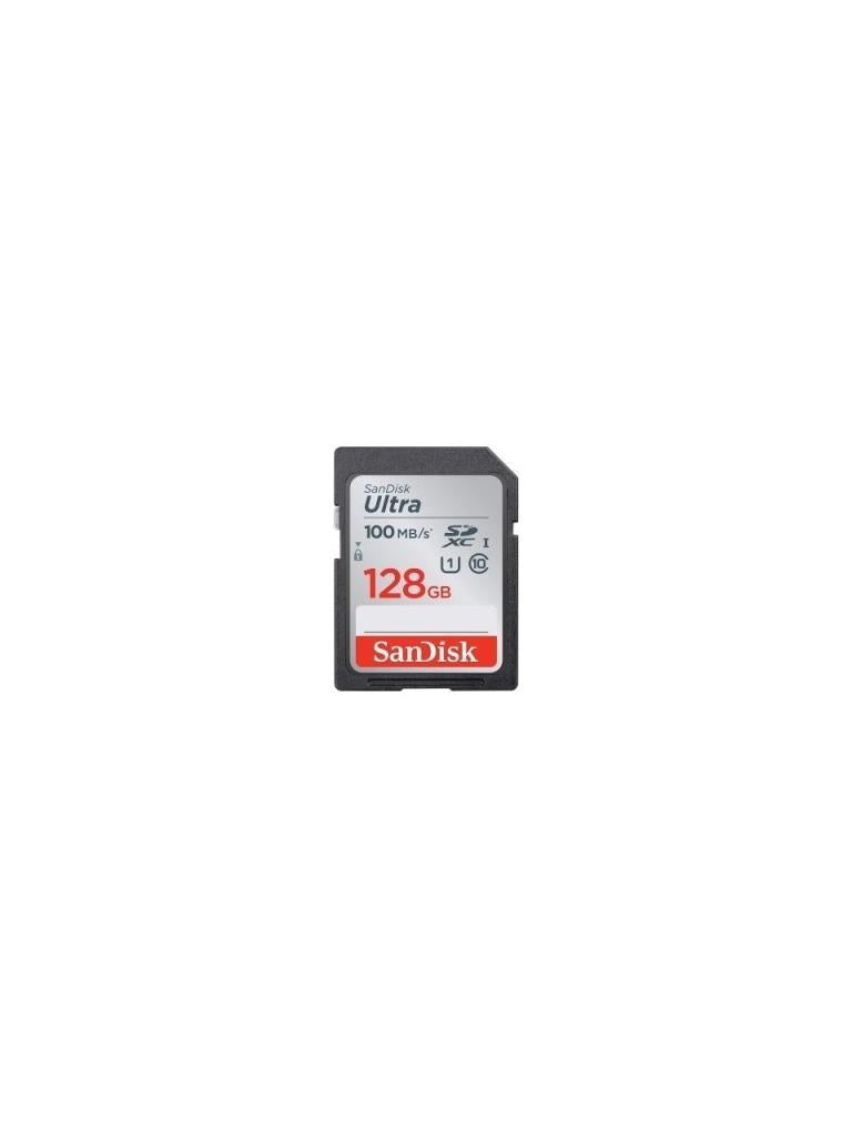 SanDisk Ultra 128GB SDXC Hafıza Kartı 100 MB/s Hız ve Uyumlu Sertifikalar ile Ultra Performans Outlet