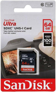 SanDisk Ultra SDSDUNR-064G-GN3IN Class 10 UHS-I U1 64 GB Hafıza Kartı - Outlet