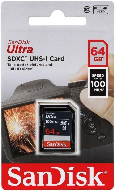 SanDisk Ultra SDSDUNR-064G-GN3IN Class 10 UHS-I U1 64 GB Hafıza Kartı - Outlet