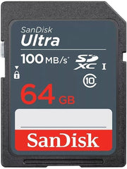 SanDisk Ultra 64GB SDXC Memory Card 100MB/s - Teşhir