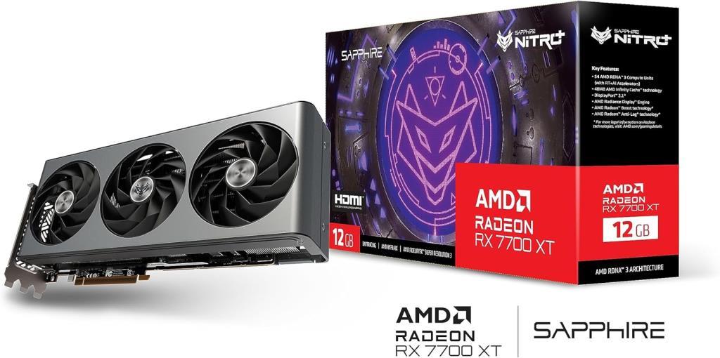 Sapphire RX 7700 XT Nitro+ 11335-02-20G 192 Bit GDDR6 12 GB Ekran Kartı - TEŞHİR