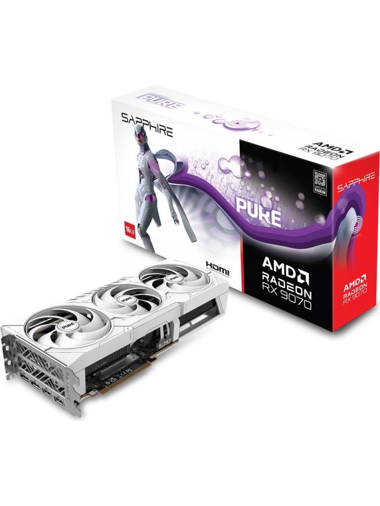 Sapphire RX 9070 Pure 11349-02-20G 256 Bit GDDR6 16 GB Ekran Kartı Teşhir