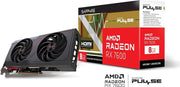 Sapphire RX 7600 Pulse 11324-01-20G 128Bit GDDR6 8GB Graphics Card 