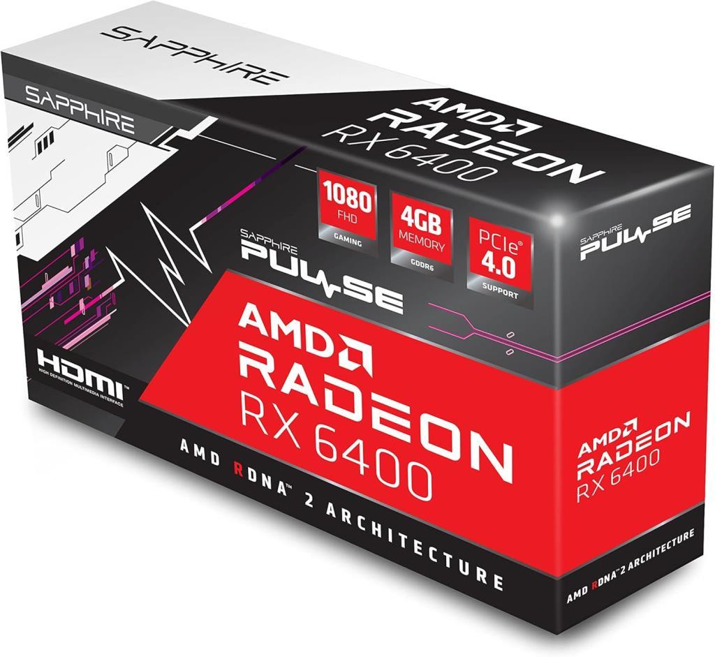 Sapphire RX 6400 Pulse 11315-01-20G 64 Bit GDDR6 4 GB Ekran Kartı - teşhir