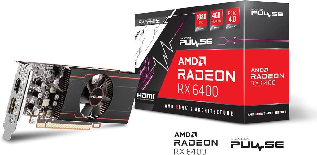 Sapphire RX 6400 Pulse 11315-01-20G 64 Bit GDDR6 4 GB Ekran Kartı - teşhir