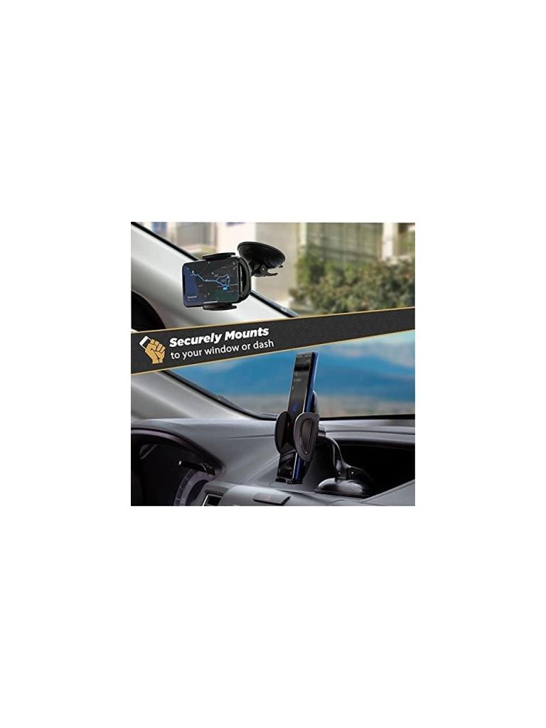 Scosche Suhwd-Xces0 Select Vantuzlu Telefon Tutucu, Araç Için, Ayarlanabilir Kilitleme Kolu, Hızlı Açma Düğmesi, Siyah - Option-1 - 000-Siyah - TEŞHİR