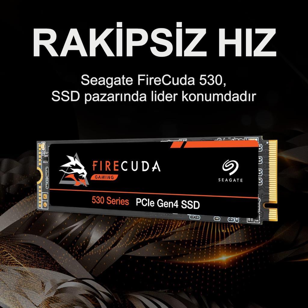 Seagate Firecuda 530 ZP2000GM3A013 PCI-Express 4.0 2 TB M.2 SSD Teşhir