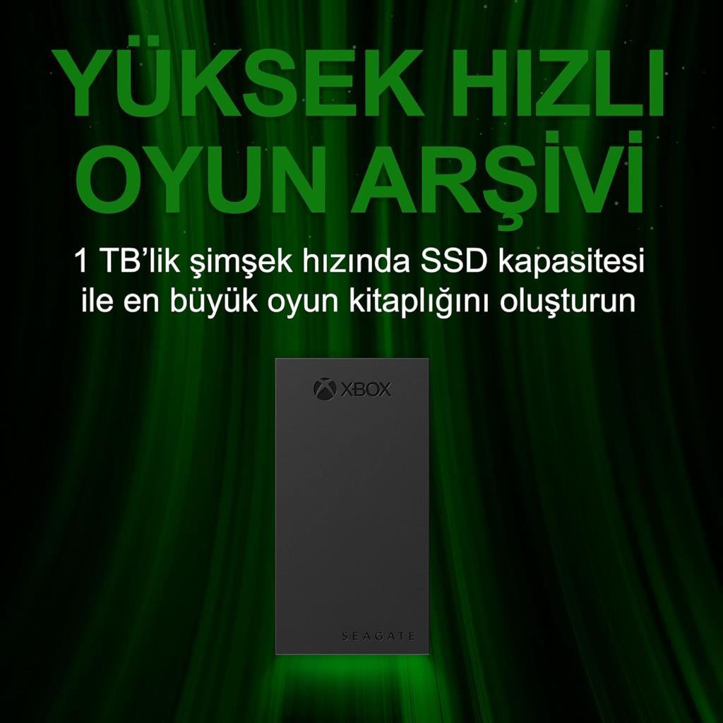 Seagate Game Drive STLD1000400 USB 3.2 1 TB Taşınabilir SSD - Teşhir