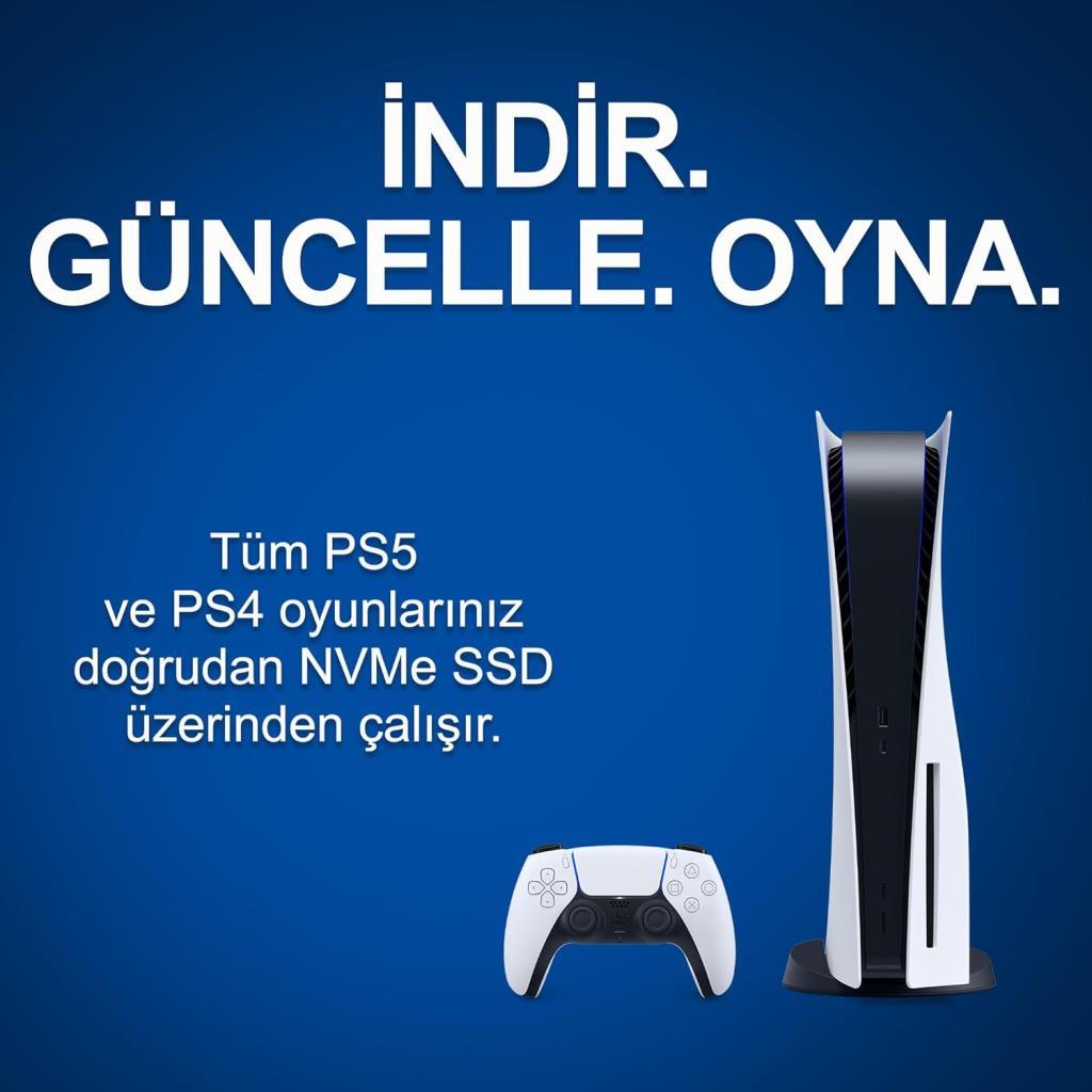 Seagate Game Drive PS5 ZP1000GP3A1011 PCI-Express 1 TB M.2 SSD Teşhir