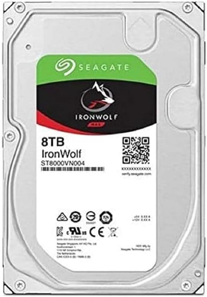 Seagate Ironwolf ST8000VN004 8TB Hard Disk-DISPLAY