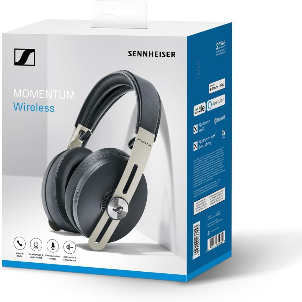 Sennheiser Momentum 3 ANC Kulak Üstü Bluetooth Kulaklık Siyah - Outlet