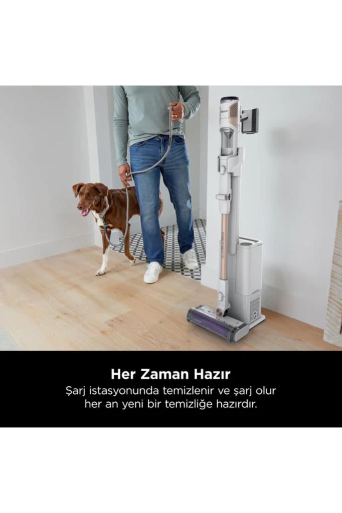 Shark Detect Auto Empty Şarjlı Dikey Süpürge Teşhir