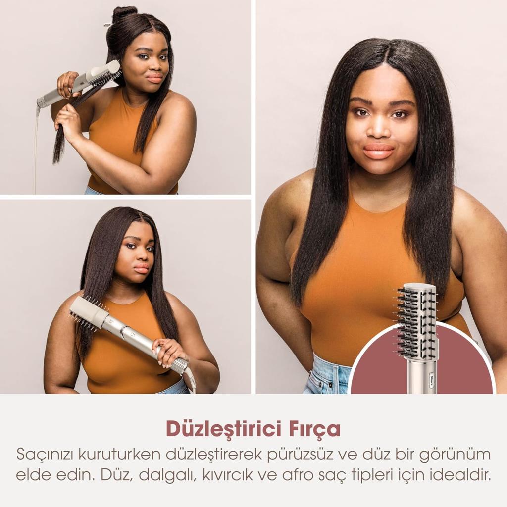 Shark Flexstyle 5in1 Stone Saç Şekillendirme Seti Teşhir