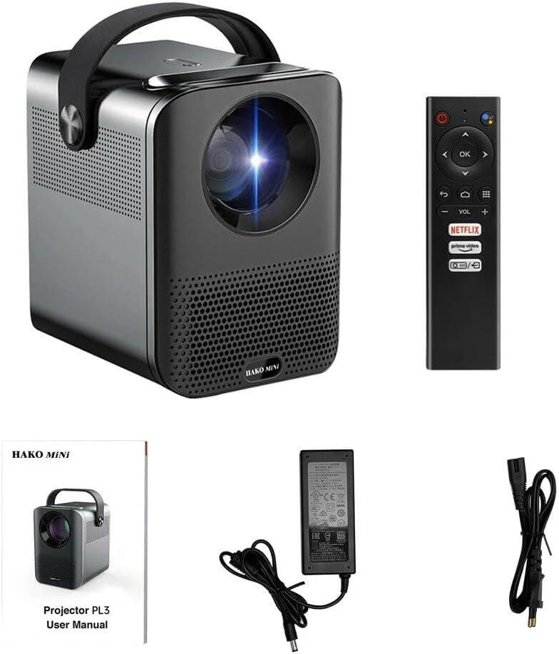 Shaza Hakomini PL3 200 Lümen Full HD Wi-Fi Android Taşınabilir Mini LED Projeksiyon Cihazı Outlet