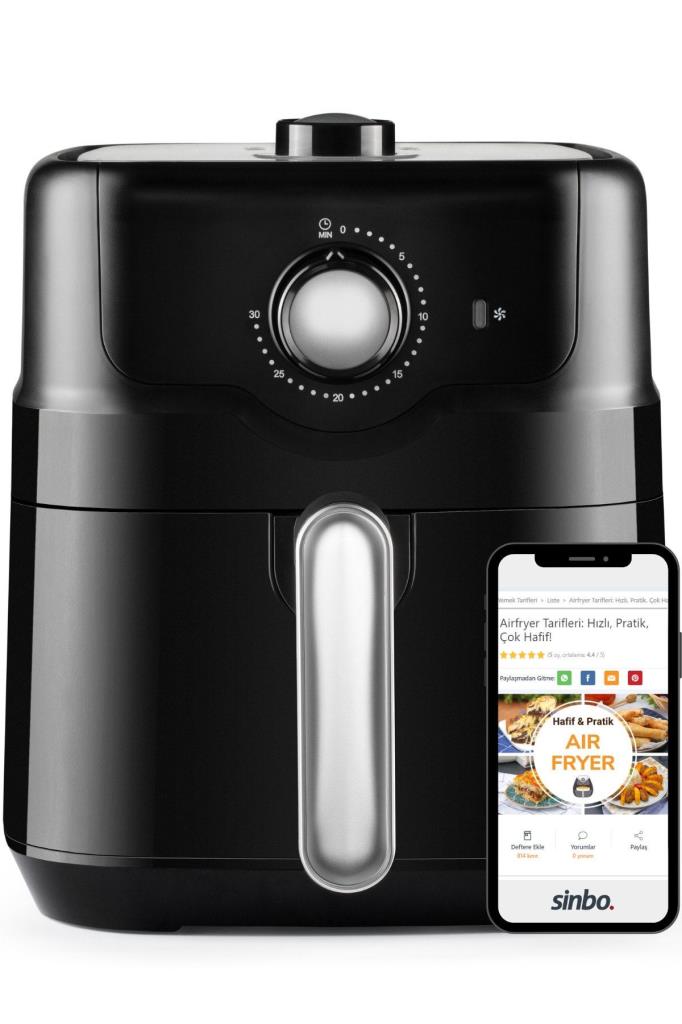 Sinbo SCO-5055 4.5 lt Yağsız Fritöz Teşhir