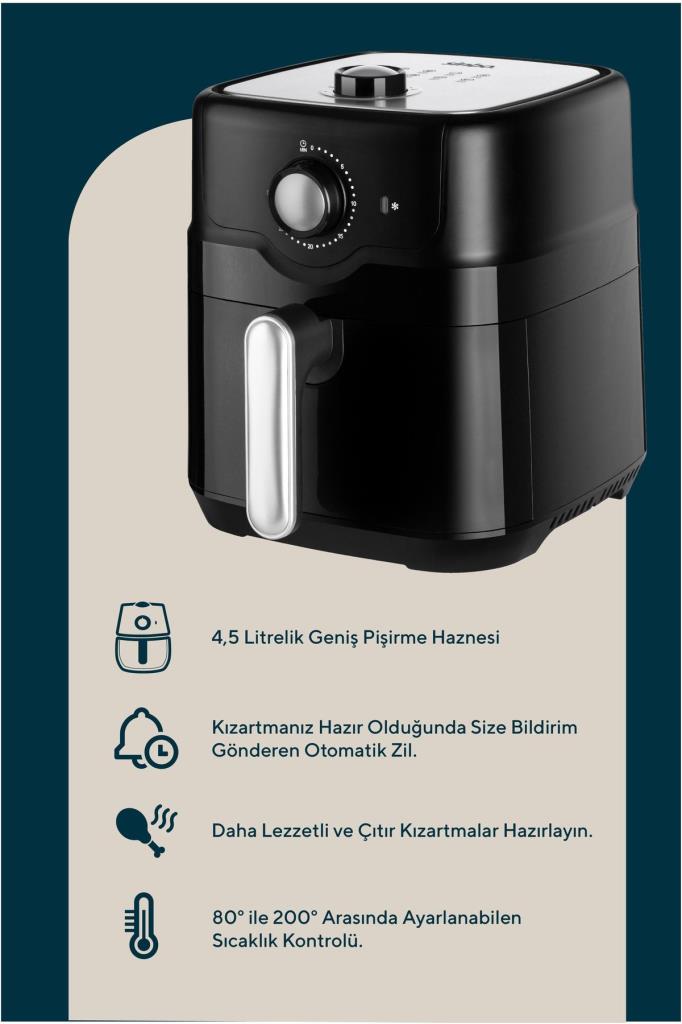 Sinbo SCO-5055 4.5 lt Yağsız Fritöz Teşhir