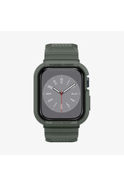 Apple Watch Seri (45mm / 44mm) Kılıf, Spigen Rugged Armor Pro Military Green Outlet