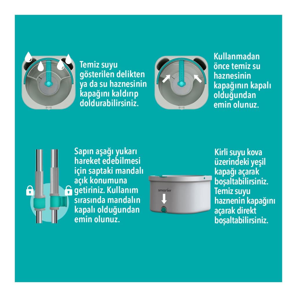 Smarter Aqua Master Otomatik Temizlik Seti