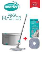 SMARTER AQUA MASTER TEMİZLİK SETİ + YEDEK MOP Teşhir