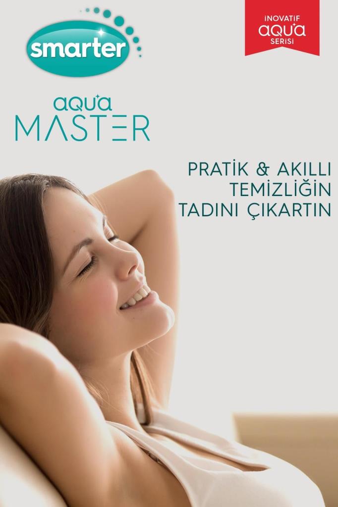 SMARTER AQUA MASTER TEMİZLİK SETİ + YEDEK MOP Teşhir