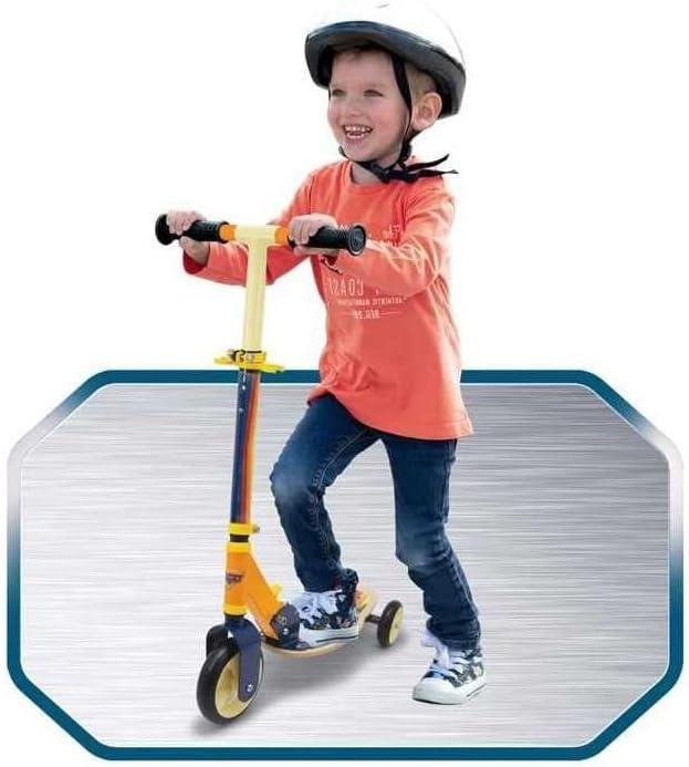 Smoby, 750119, Ahşap Ve Metal Tasarımlı 3 Tekerlekli Scooter, Retro Tasarım, 20 Kg Taşıyabilme, Göz Alıcı Renkler, Ayarlanabilir Gidon - Teşhir