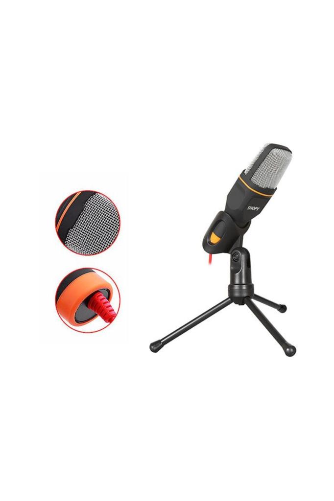 Snopy SN-340M Siyah Masaüstü Mikrofon Teşhir