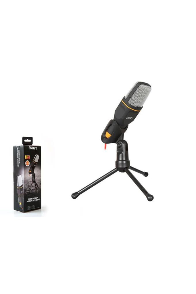 Snopy SN-340M Siyah Masaüstü Mikrofon Teşhir