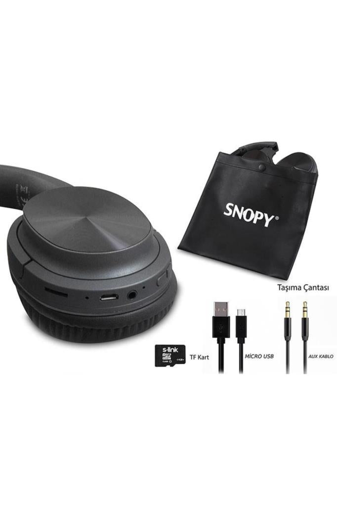 Snopy SN-BT30 Canto TF Kart Özellikli Kulak Üstü Bluetooth Kulaklık Teşhir