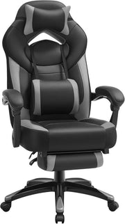 SONGMICS Yönetici Ofis Koltuğu, Ergonomik, Siyah, Gri Obg77Bg - OUTLET
