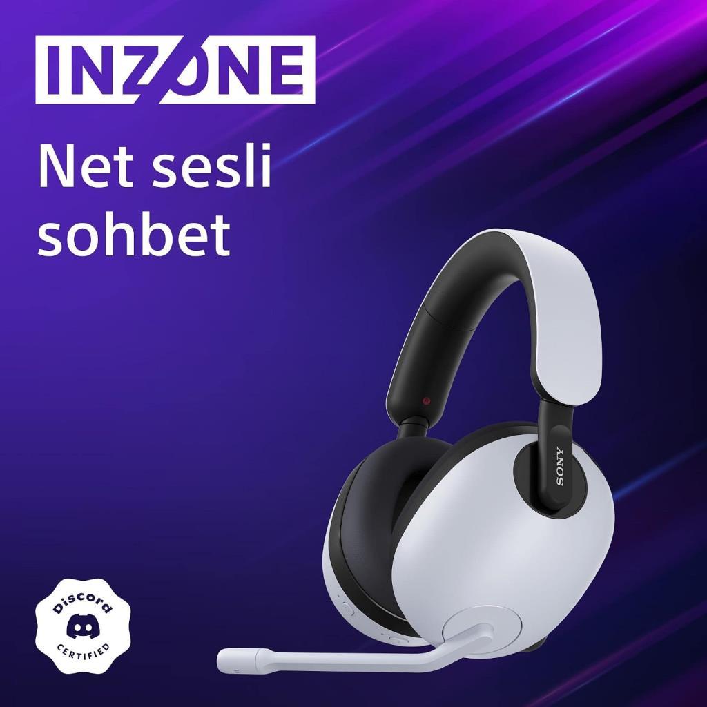 Sony Inzone H7 WHG700W.CE7 Kablosuz Mikrofonlu Kulak Üstü Oyuncu Kulaklığı - OUTLET