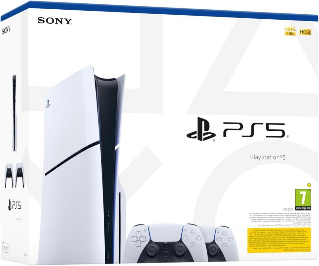Sony PlayStation 5 D Chassis + DualSense BUNDLE, Çift kol Outlet- (Bilkom Garantili)