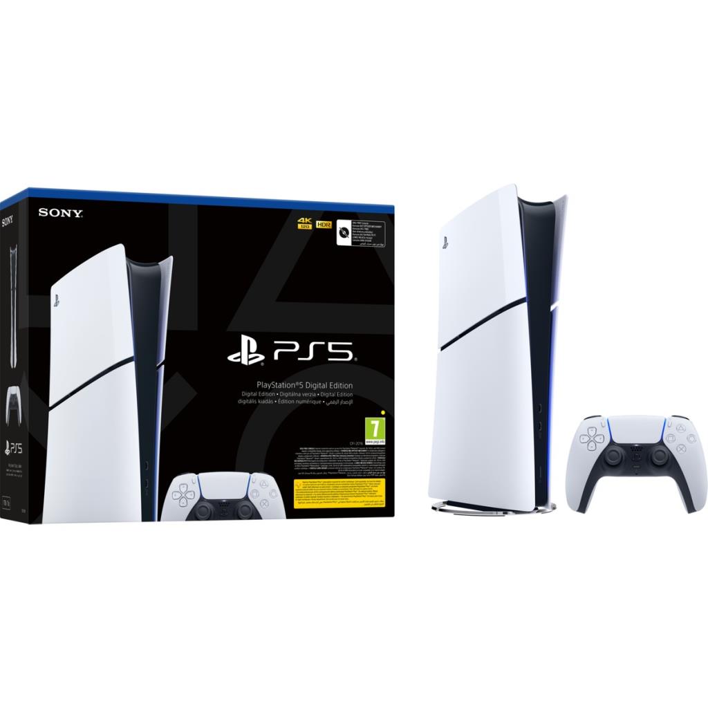 Sony Playstation 5 Slim Digital Versiyon Oyun Konsolu (Bilkom Garantili) - OUTLET