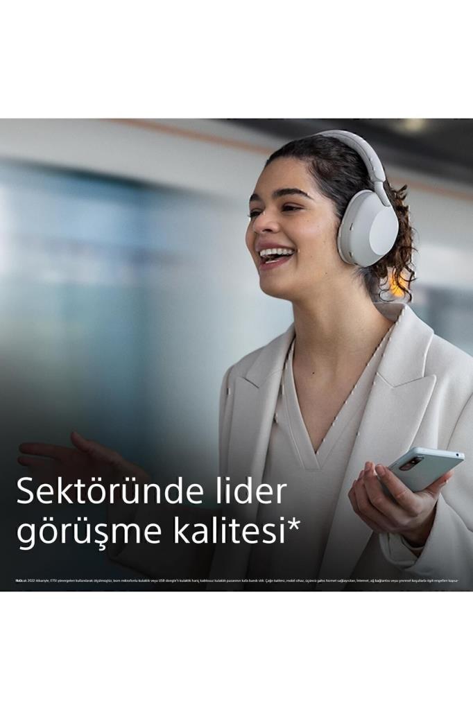 Sony WH-1000XM5 Gümüş Kulak Üstü Bluetooth Kulaklık Outlet