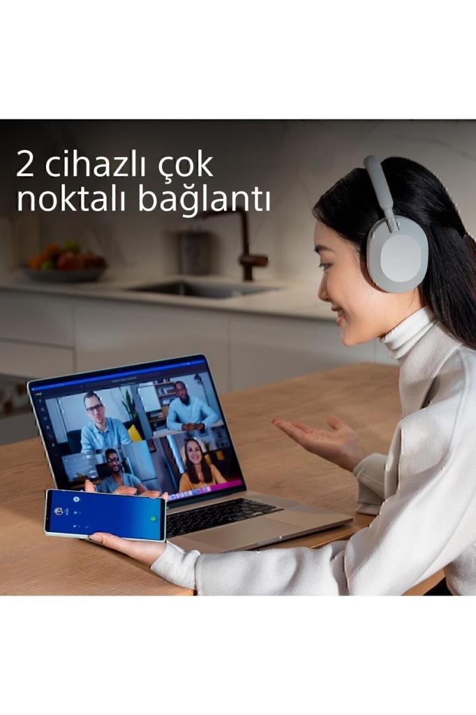Sony WH-1000XM5 Gümüş Kulak Üstü Bluetooth Kulaklık Outlet