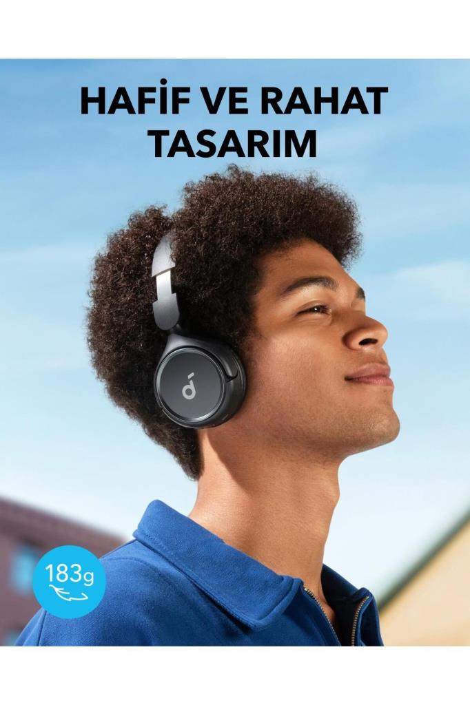 Anker SoundCore H30i Siyah Kulak Üstü Bluetooth Kulaklık Teşhir